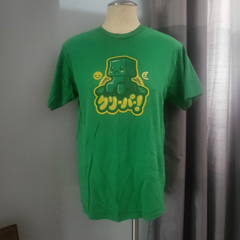 Mojang, Jinx Baby Creeper Graphic Short Sleeve Tee..